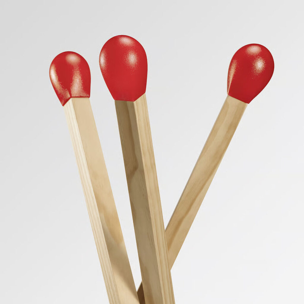 IKEA STRÅLA Matchstick-shaped Floor Lamp