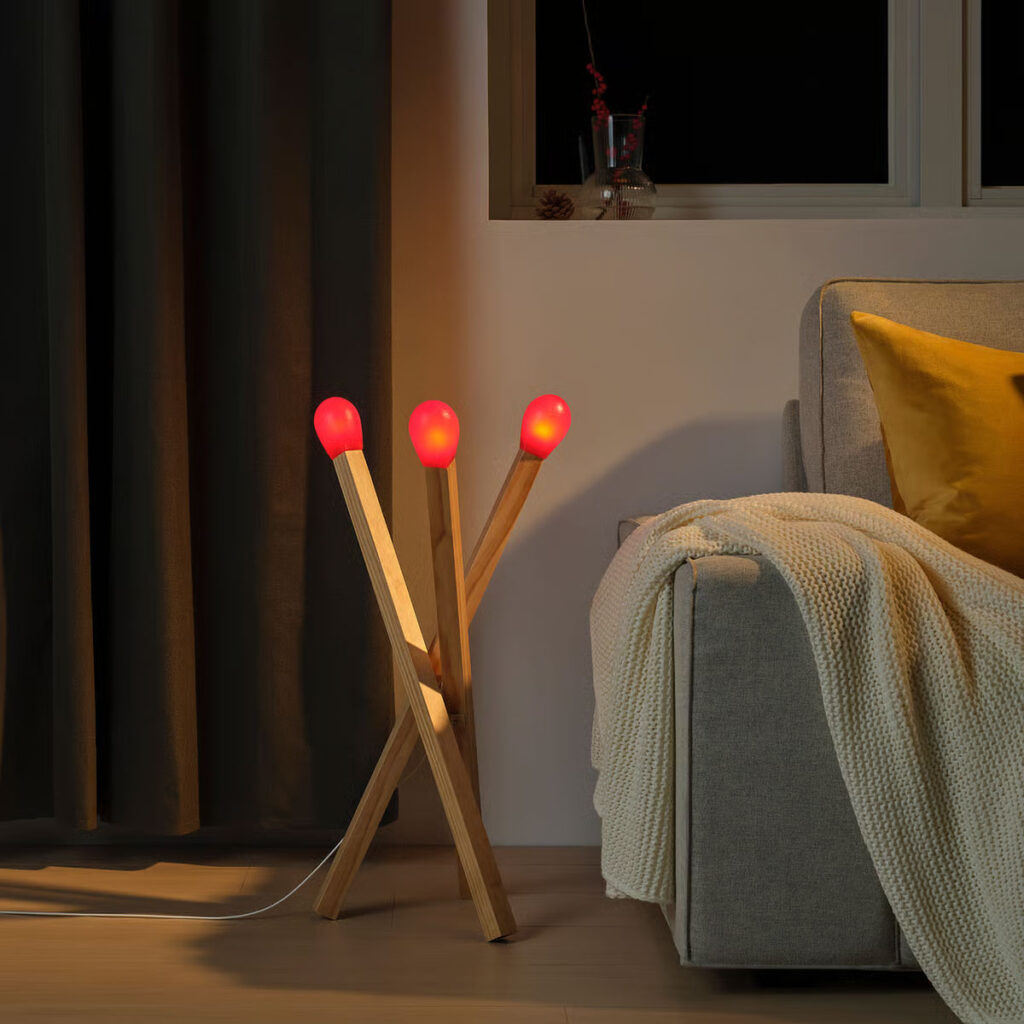 IKEA STRÅLA Matchstick-shaped Floor Lamp