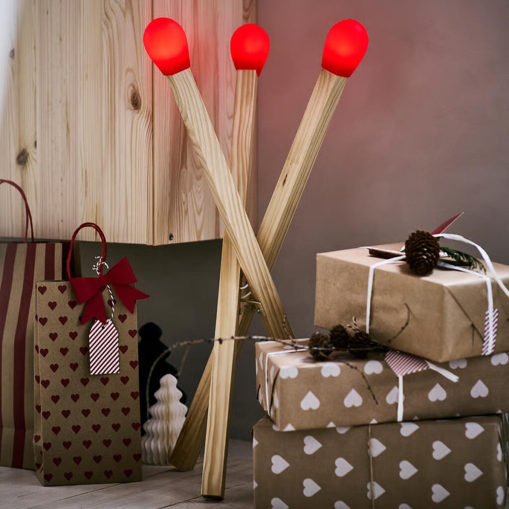 IKEA STRÅLA Matchstick-shaped Floor Lamp