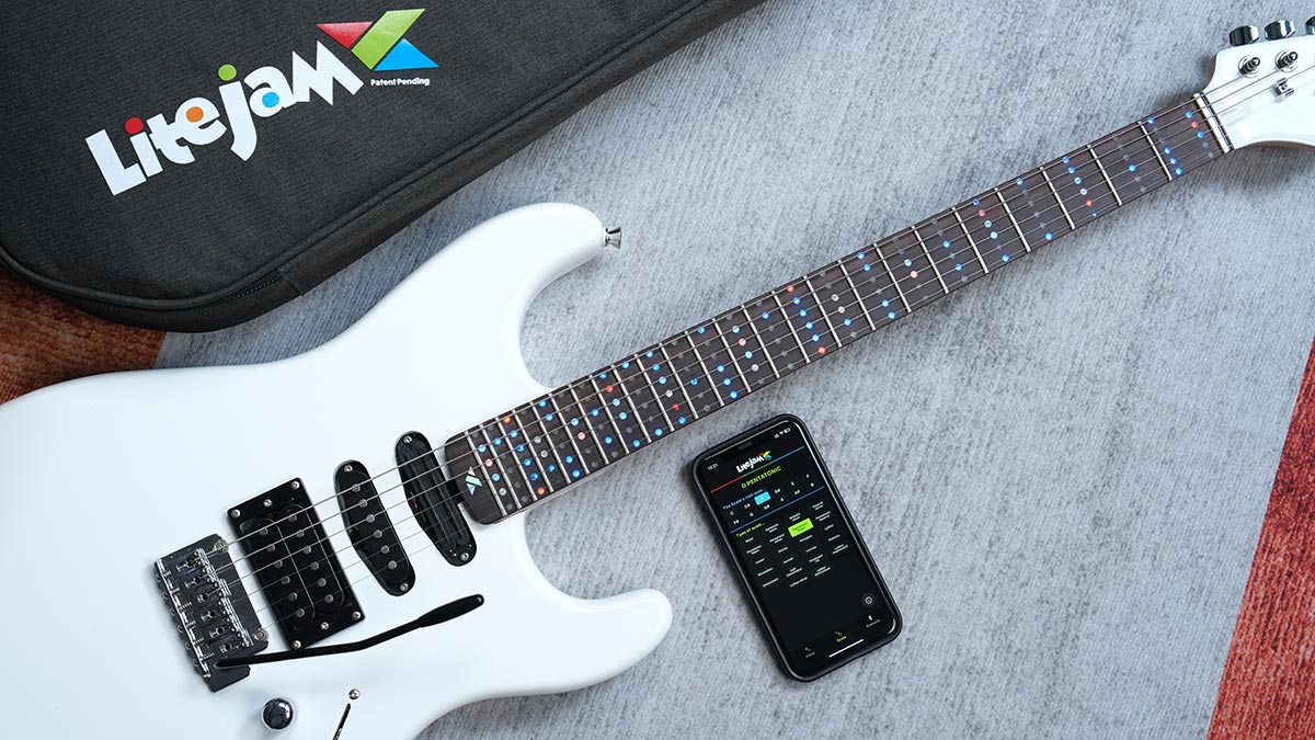 Litejam RGB 24 Smart Guitar Turns Learning Into a Light Show