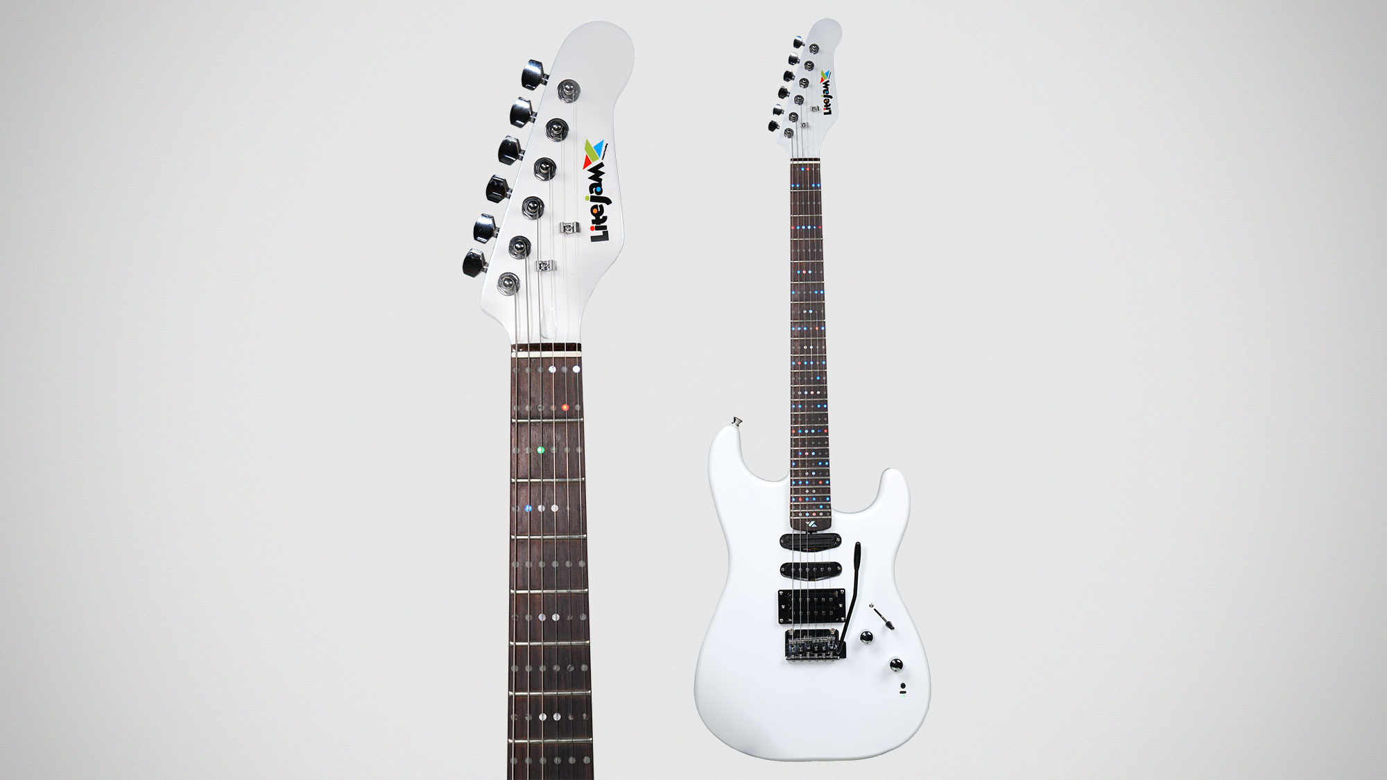Litejam RGB 24 Smart Guitar Turns Learning Into a Light Show