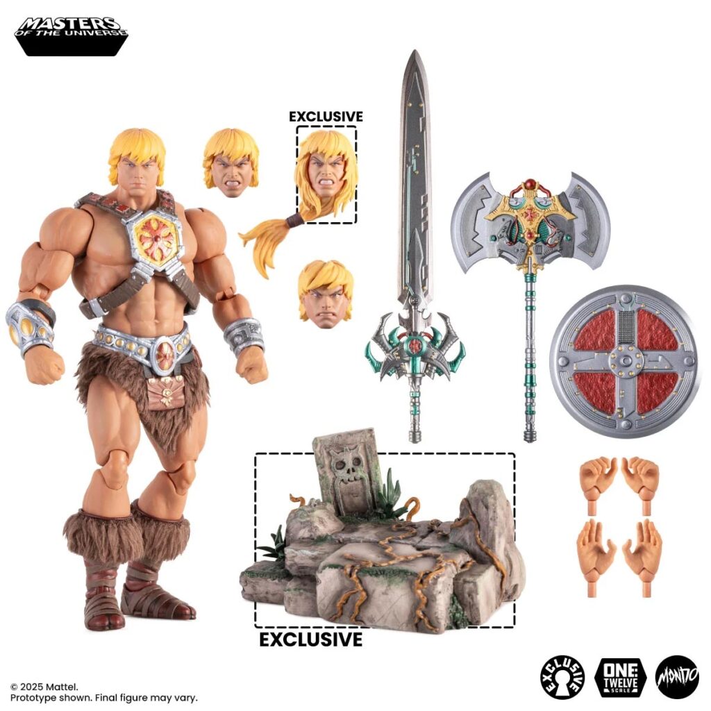 MOTU200X He-Man 1/12 Scale Figure