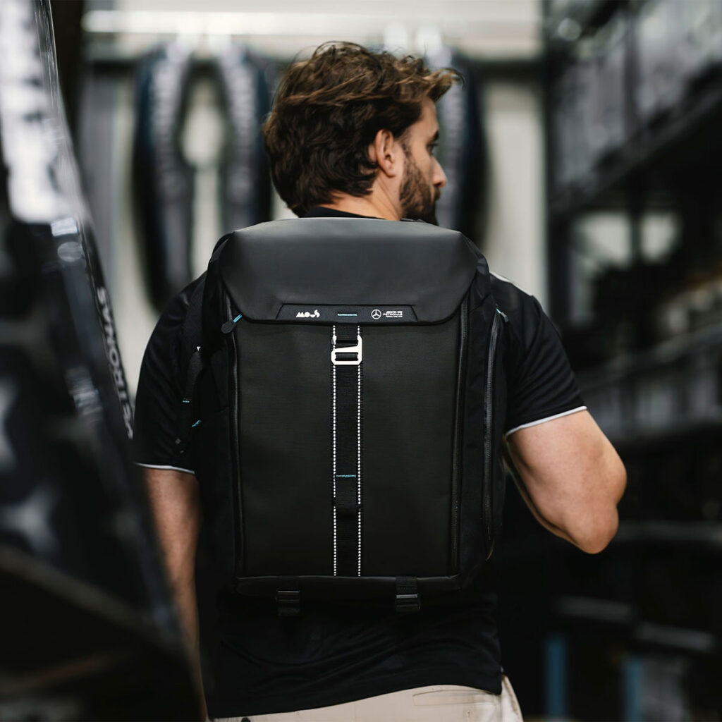 Optimal x Mercedes-AMG F1 Team Protective Lid Backpack