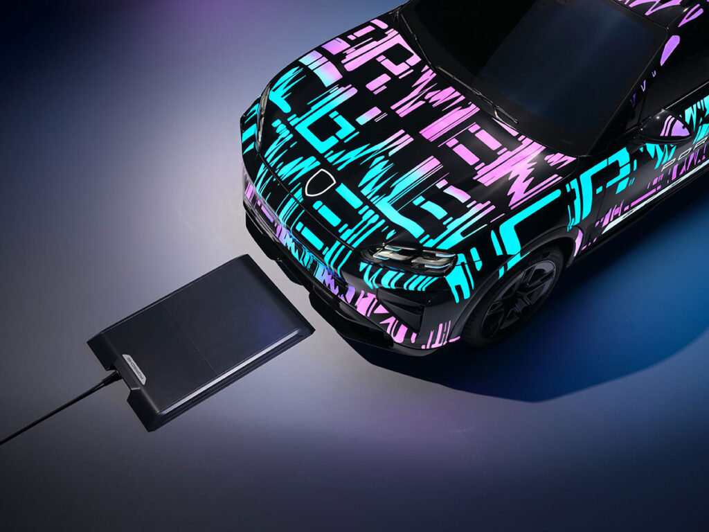 Porsche Wireless Charging for Electric Vehicles