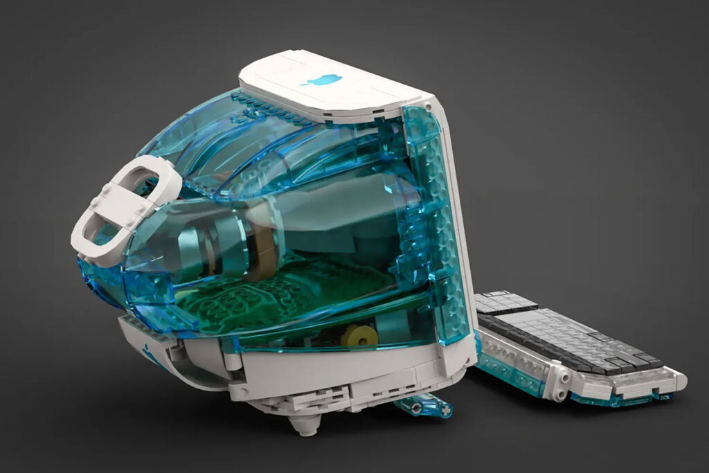 Proposed LEGO Ideas iMac G3 by terauma