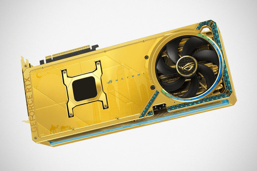 ROG Astral GeForce RTX 5090 Dhahab Edition