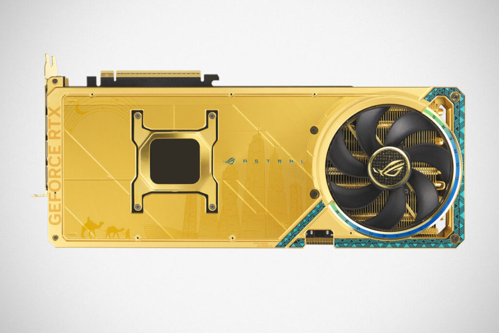 ROG Astral GeForce RTX 5090 Dhahab Edition