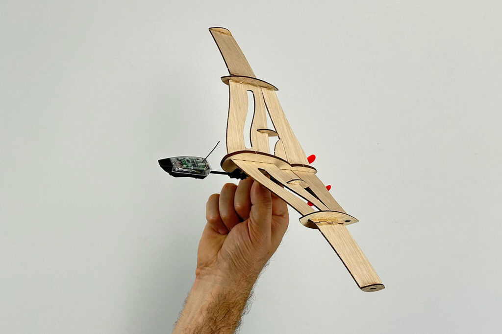 StarFlux Balsa Wood Airplane Kit by PowerUp