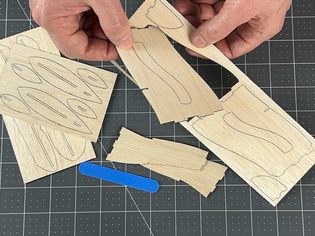 StarFlux Balsa Wood Airplane Kit by PowerUp