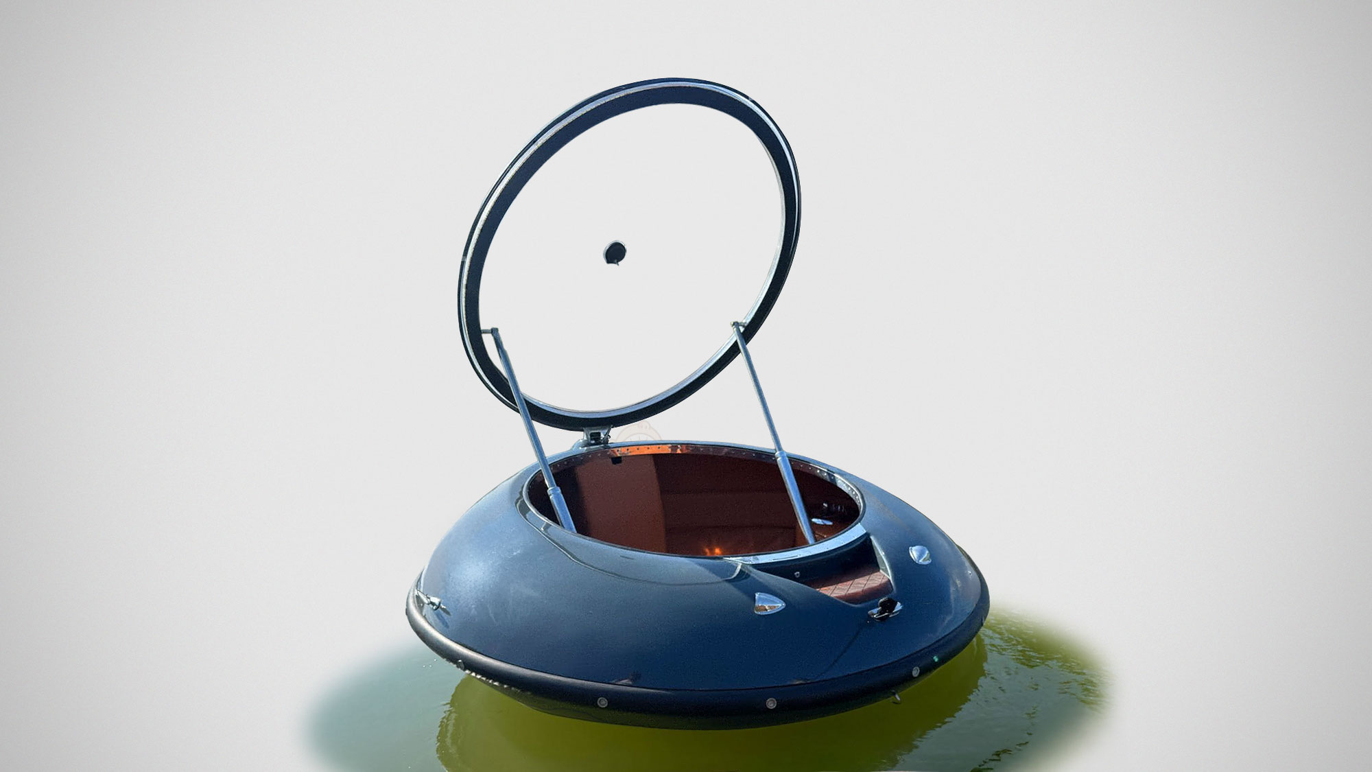 The Spy Who Loved Me-inspired Floating Capsule