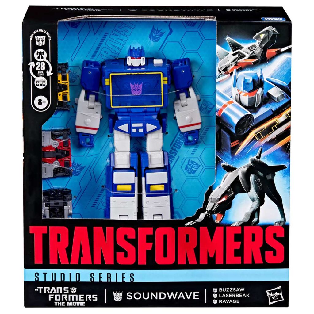 Transformers Studio Series Leader Class The Transformers: The Movie Soundwave