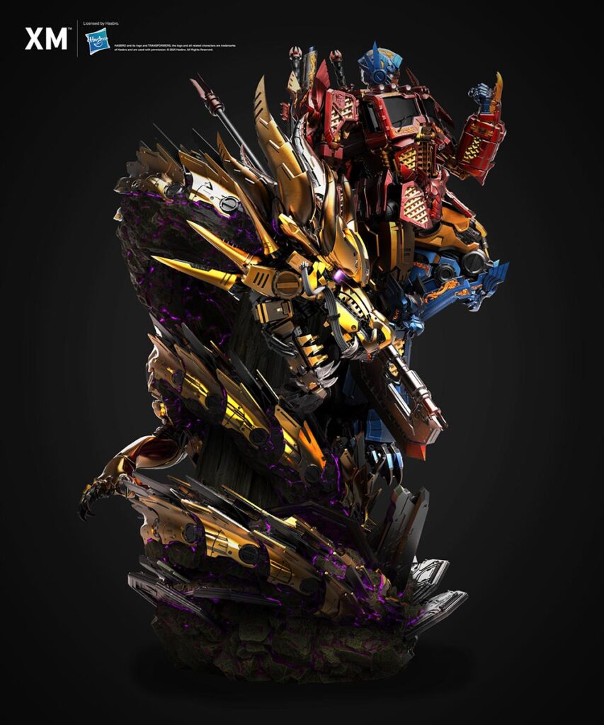 XM Studios Transformers Optimus Prime Azure Dragon Statue