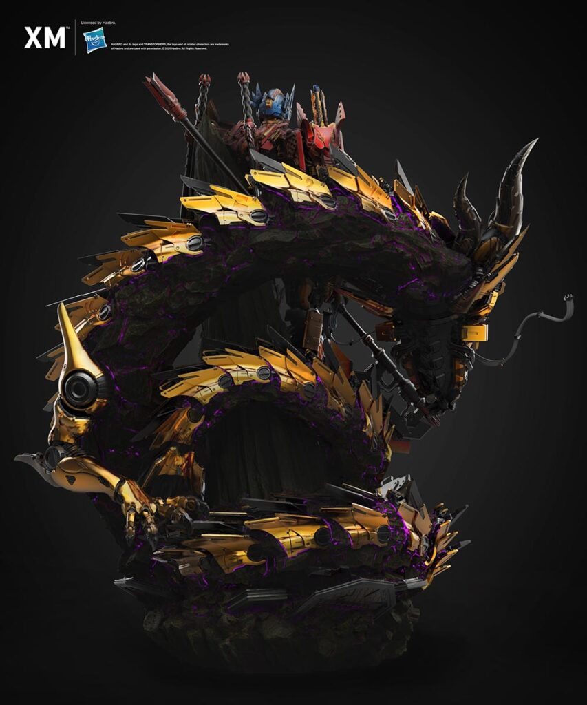 XM Studios Transformers Optimus Prime Azure Dragon Statue