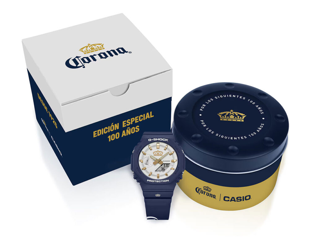 Corona x G-Shock 100 Years Special Edition (GA-2100CR25-2A)