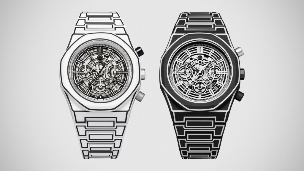D1 Milano Sketch, Camo, and Fragment Wristwatches