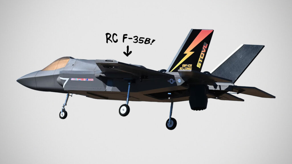 F-35B VTOL EDF RC Plane by Lofted Aero