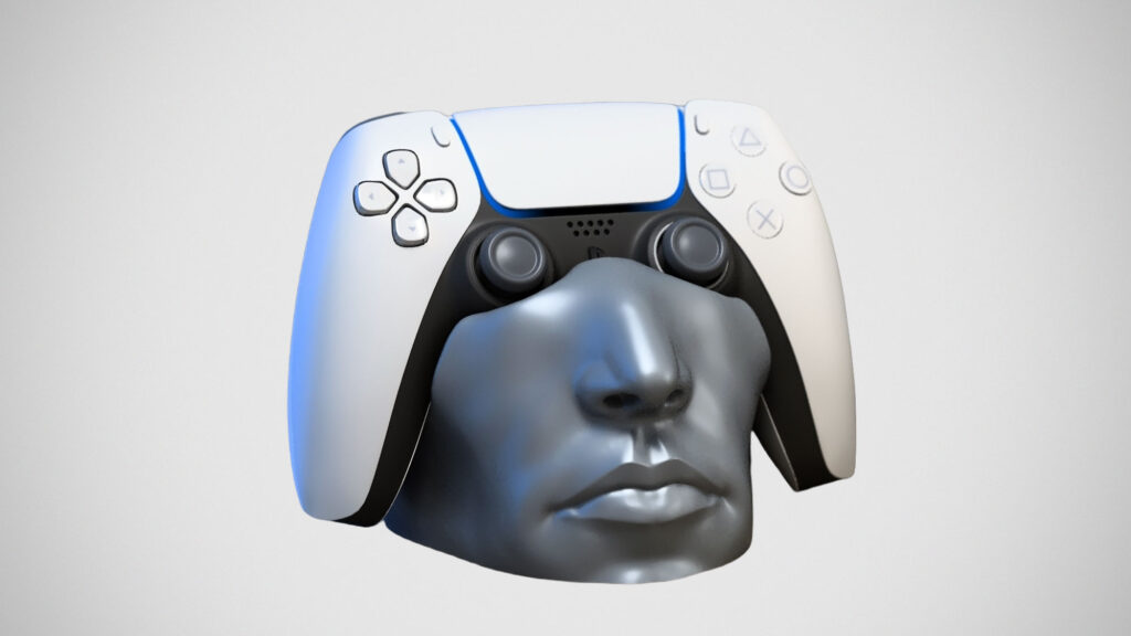 Face PS5 Controller Stand by PRINTMOTION