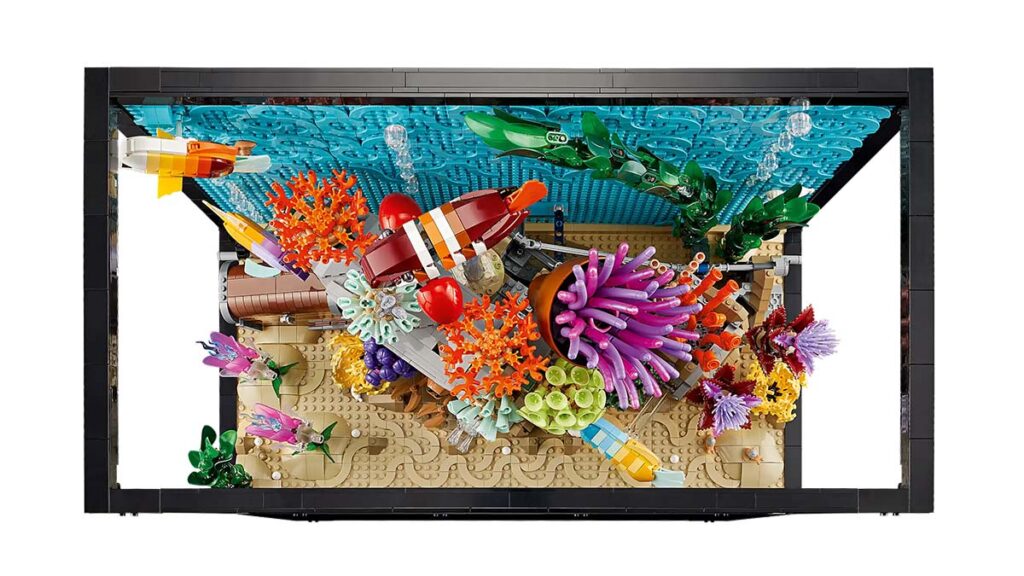 LEGO Icons Tropical Aquarium Building Set (10366)