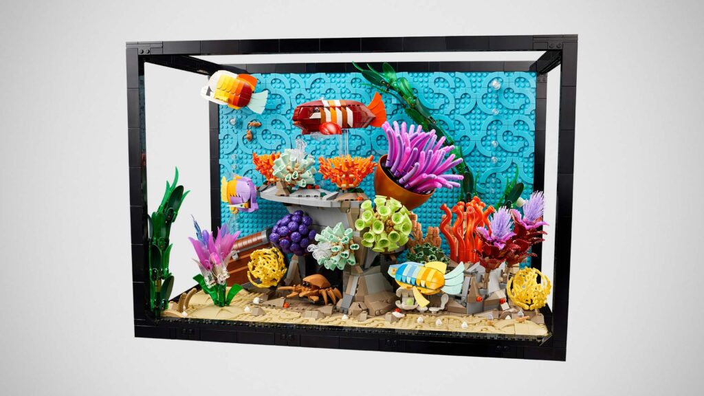 LEGO Icons Tropical Aquarium Building Set (10366)