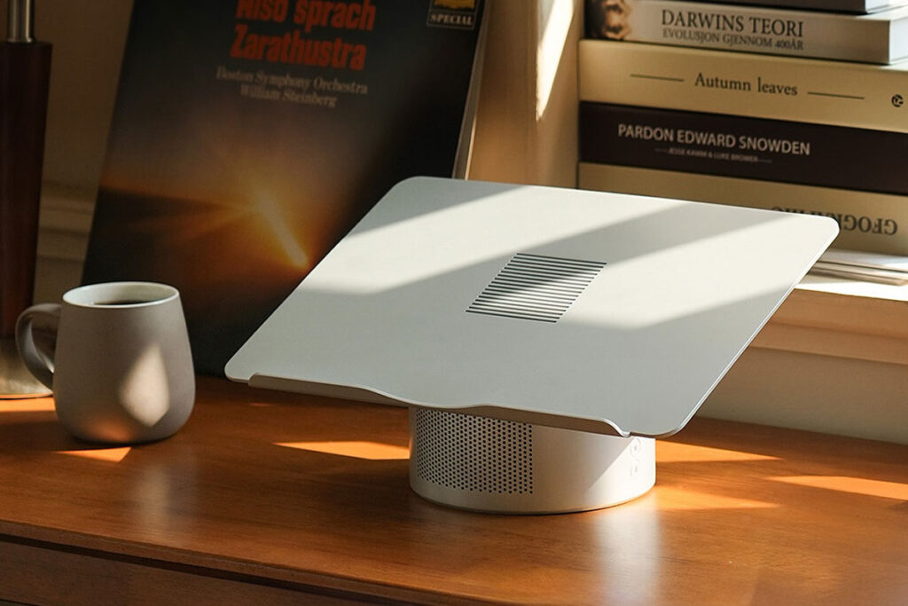 Mossion M1 Laptop Stand, Speaker, and USB Hub