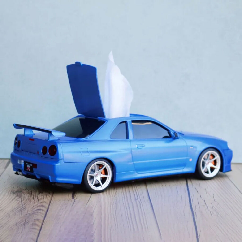 Nissan Skyline GT-R (BNR34) Wet Tissue Box