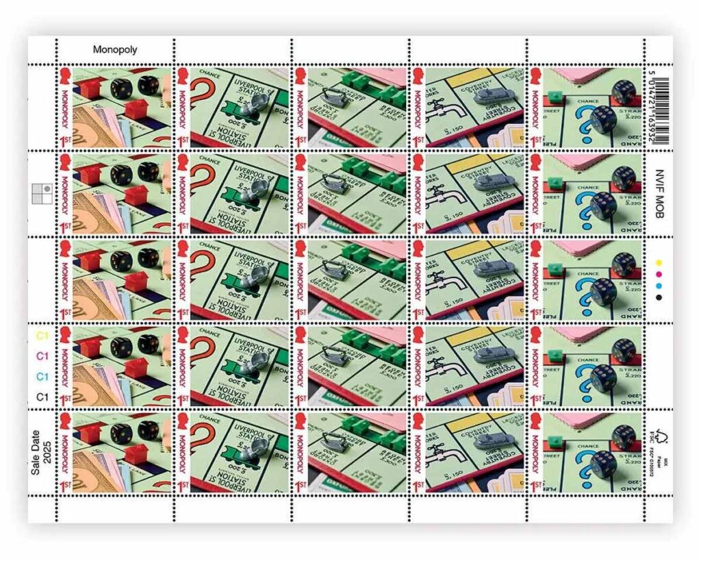 Royal Mail Monopoly Philatelic Collection