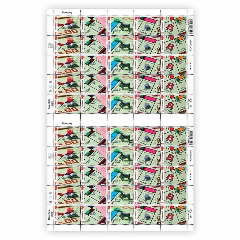 Royal Mail Monopoly Philatelic Collection