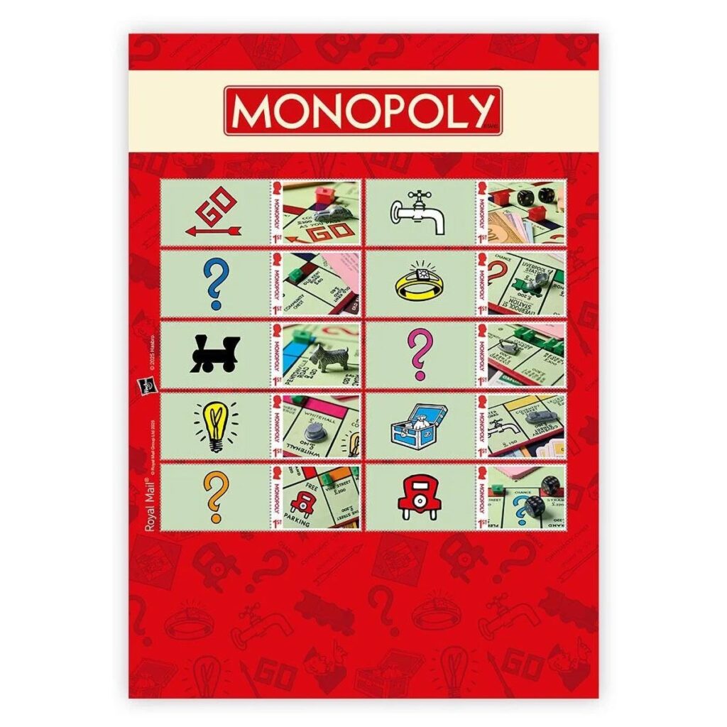 Royal Mail Monopoly Philatelic Collection