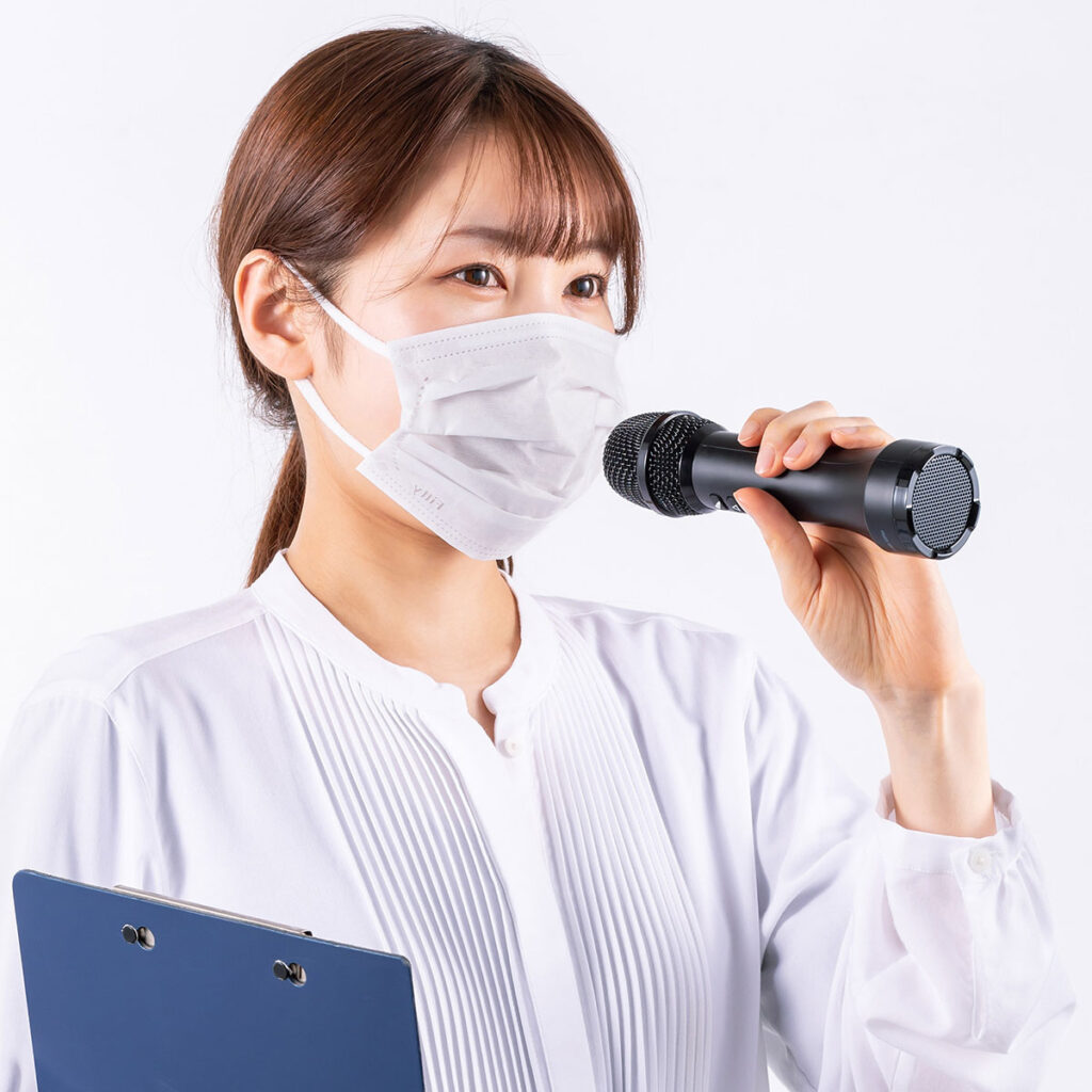 Sanwa MM-SPAMP20 Microphone with Loudspeaker