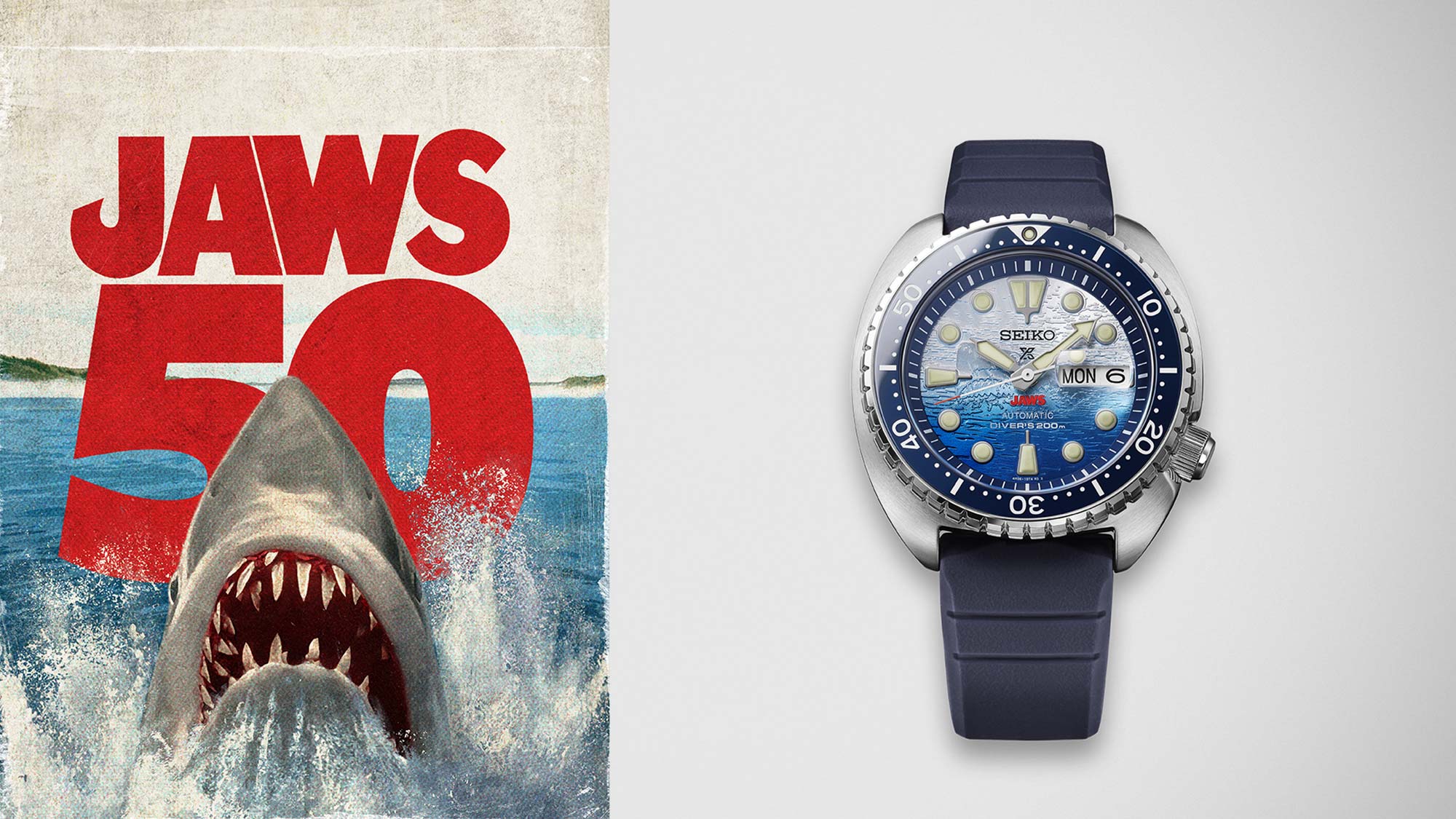 Seiko Prospex JAWS 50th Anniversary Model