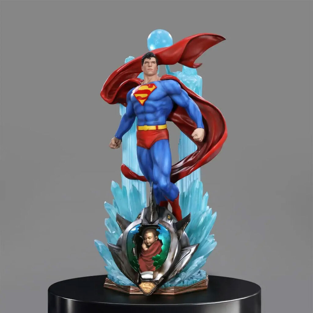 Superman: Birth of Hope Statue by Superkraft Laboratory