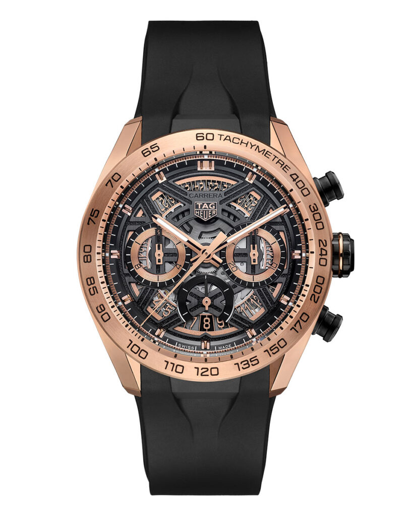 TAG Heuer Carrera Chronograph Extreme Sport in solid rose gold