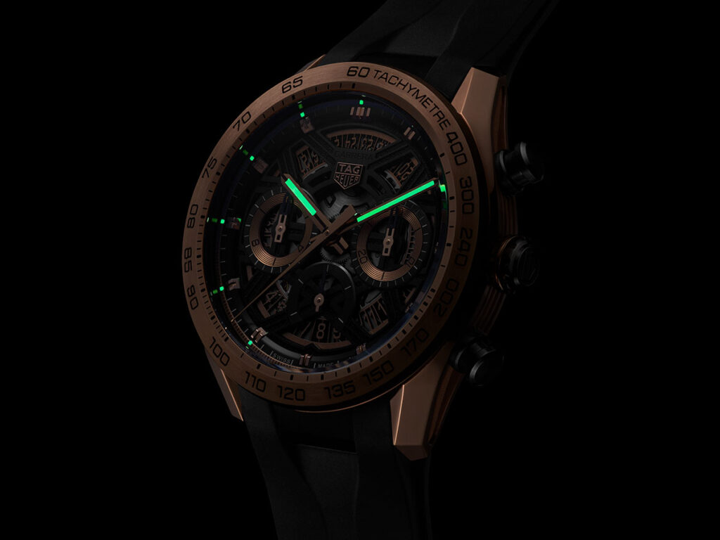 TAG Heuer Carrera Chronograph Extreme Sport in solid rose gold