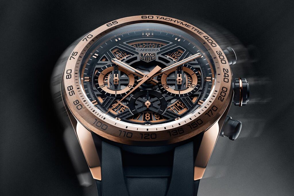 TAG Heuer Carrera Chronograph Extreme Sport in solid rose gold