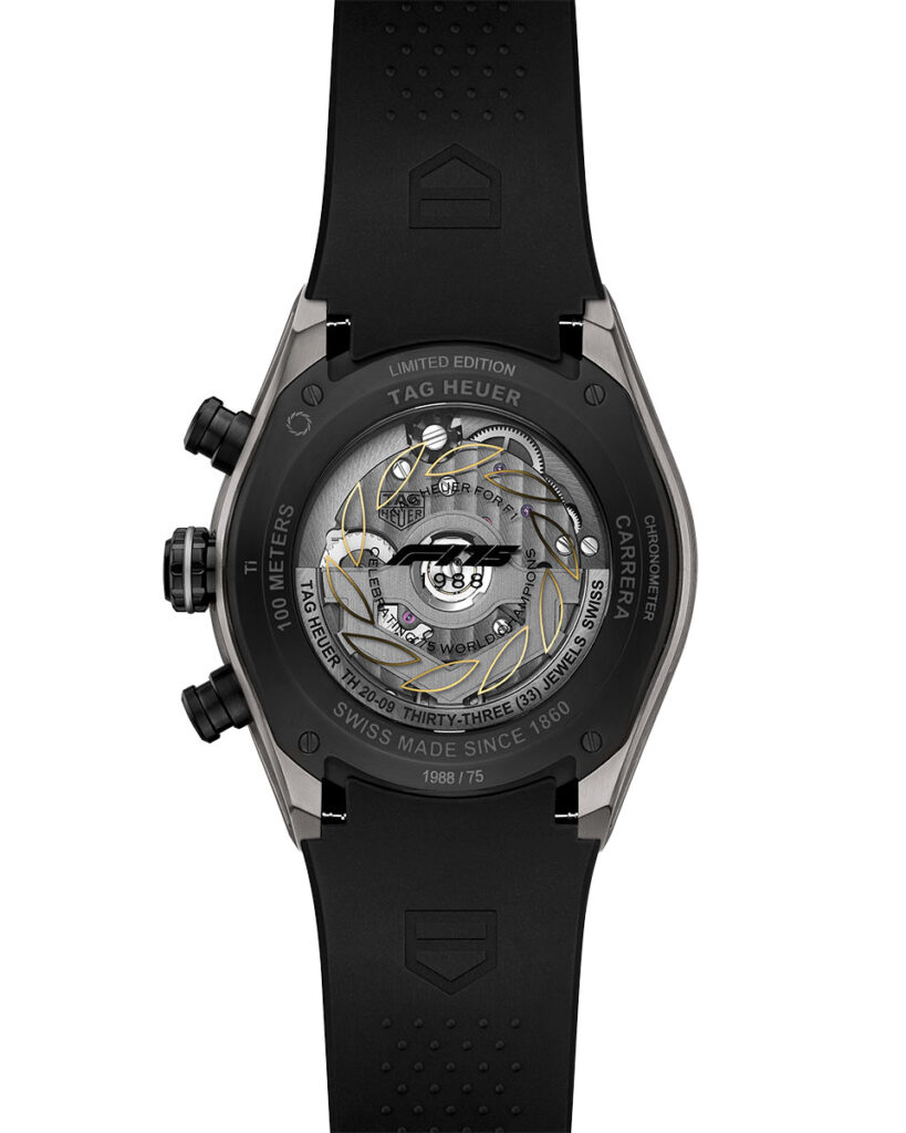 TAG Heuer Carrera Chronograph Tourbillon Extreme Sport F1 75th Anniversary Limited Edition