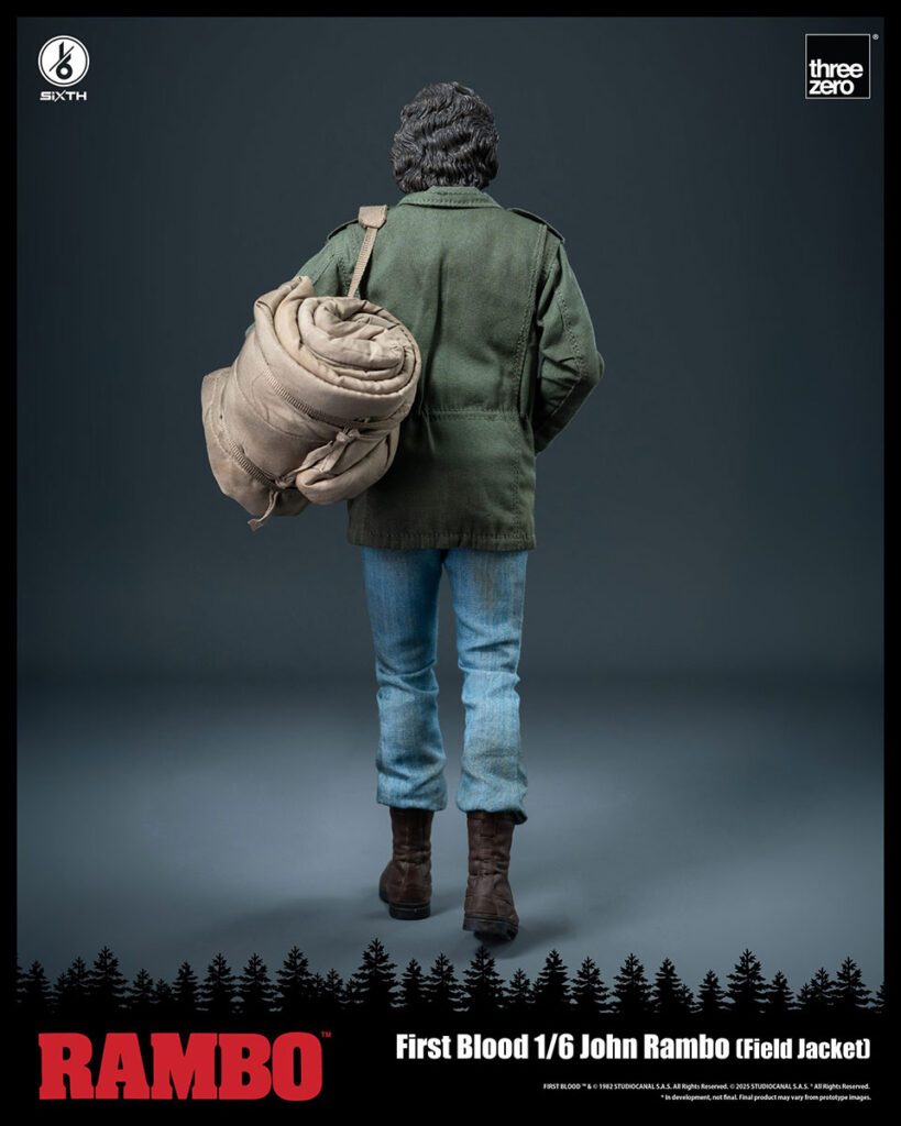 ThreeZero Rambo: First Blood 1/6 John Rambo (Field Jacket) Figure