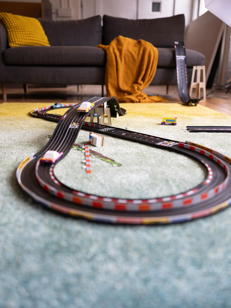 CandyLab Candycar Roadworks Toy Car Playset