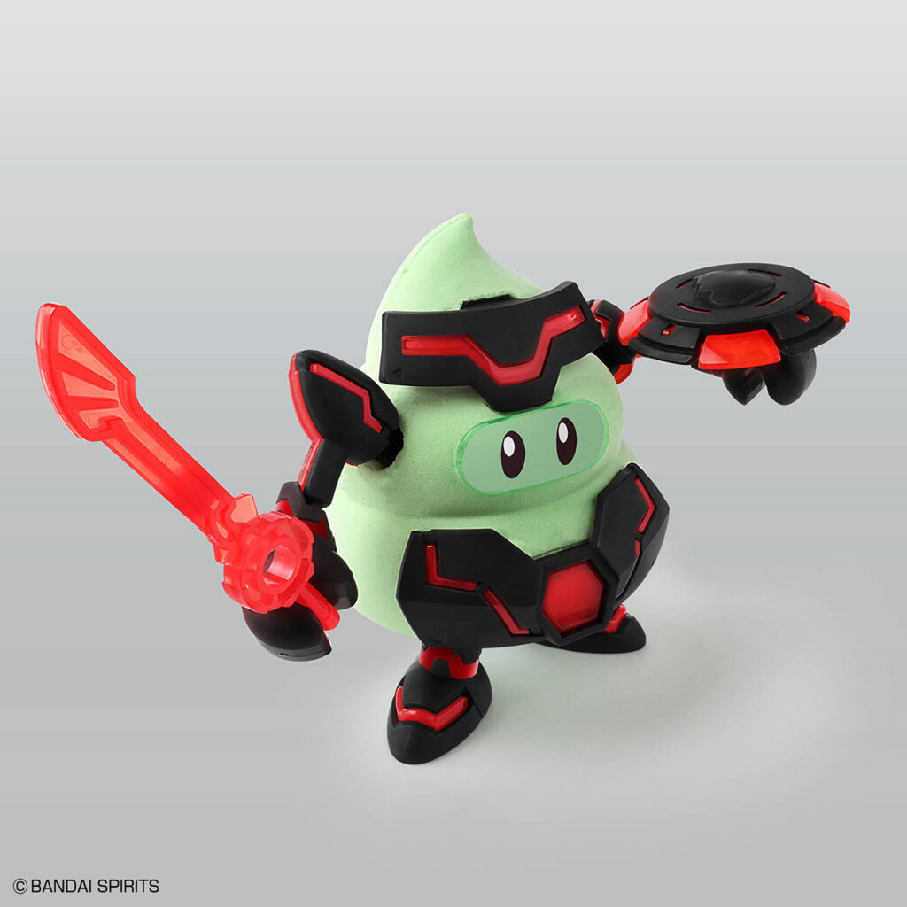 Clay Model Kit Cyber Warrior Unko by Bandai