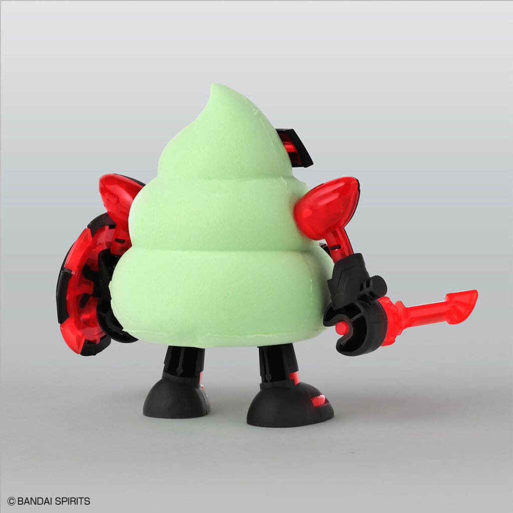 Clay Model Kit Cyber Warrior Unko by Bandai