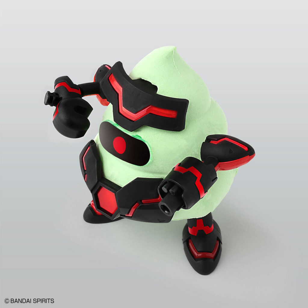 Clay Model Kit Cyber Warrior Unko by Bandai