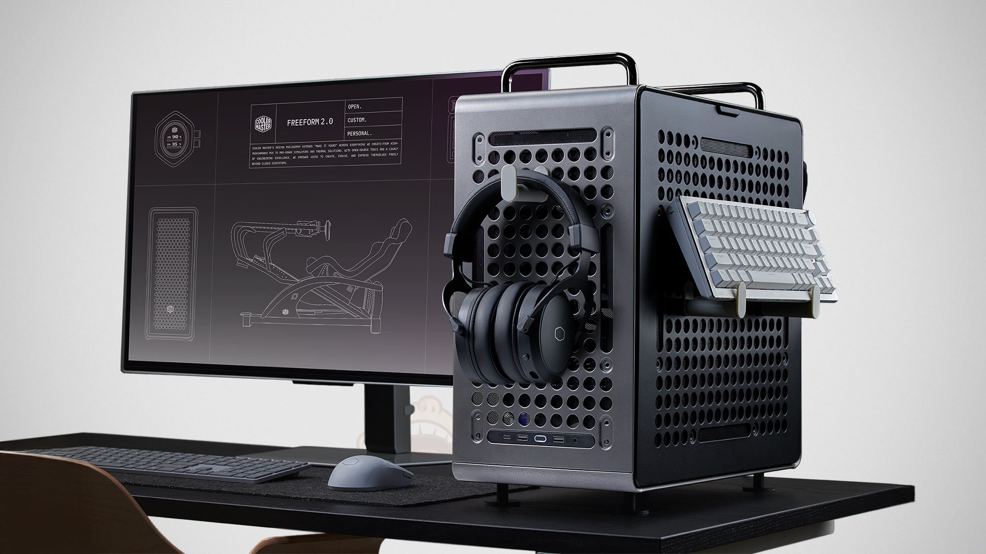 Cooler Master QUBE 540 Compact PC Case