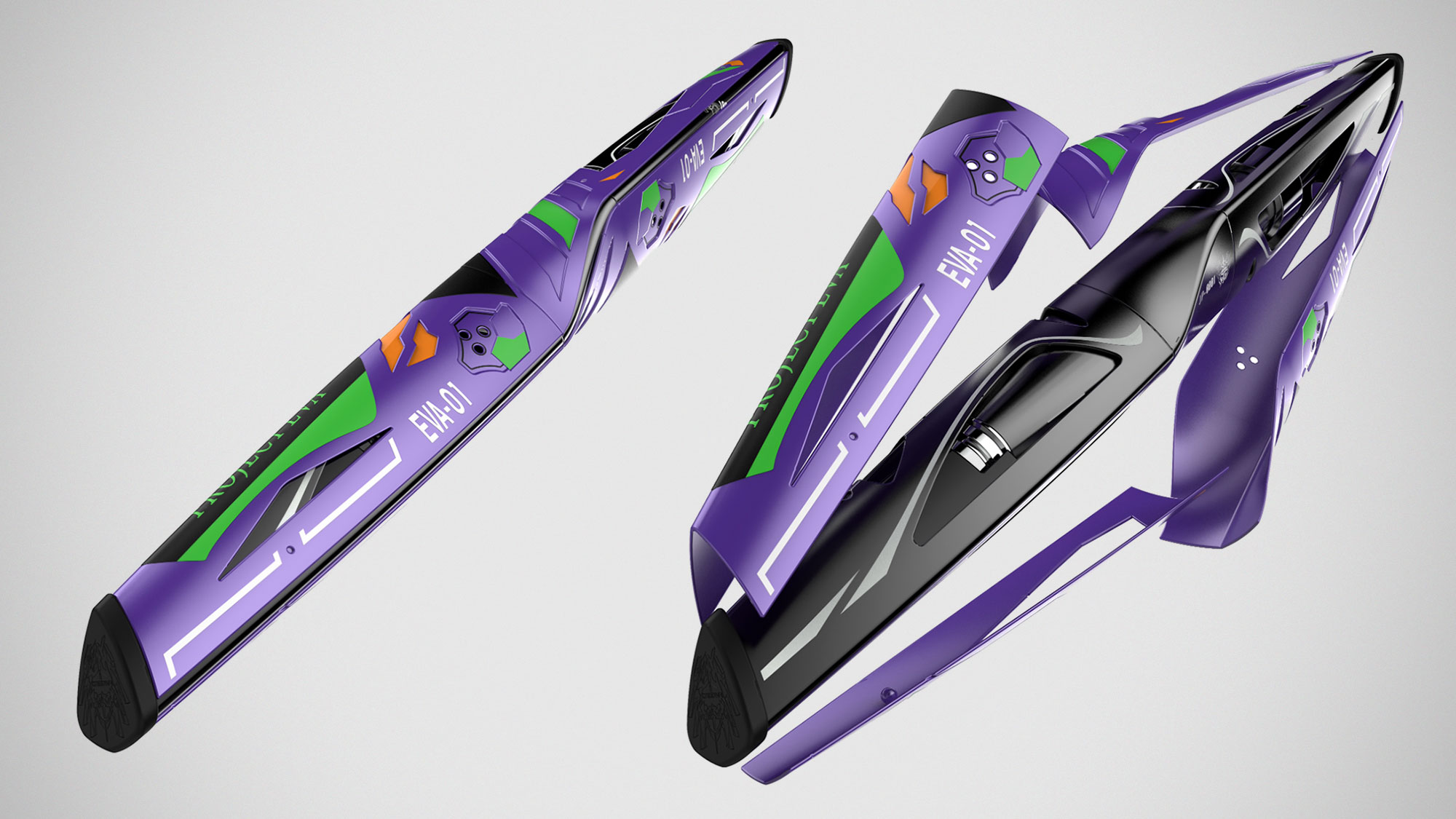 Evangelion 30th Anniversary Gravity.Mobius Unit-01 Fountain Pen & Ballpoint Pen Set