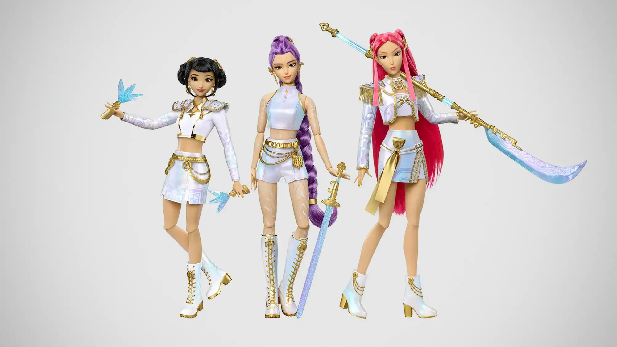 HUNTR/X Rumi, Mira, Zoey “What It Sounds Like” 3-Pack