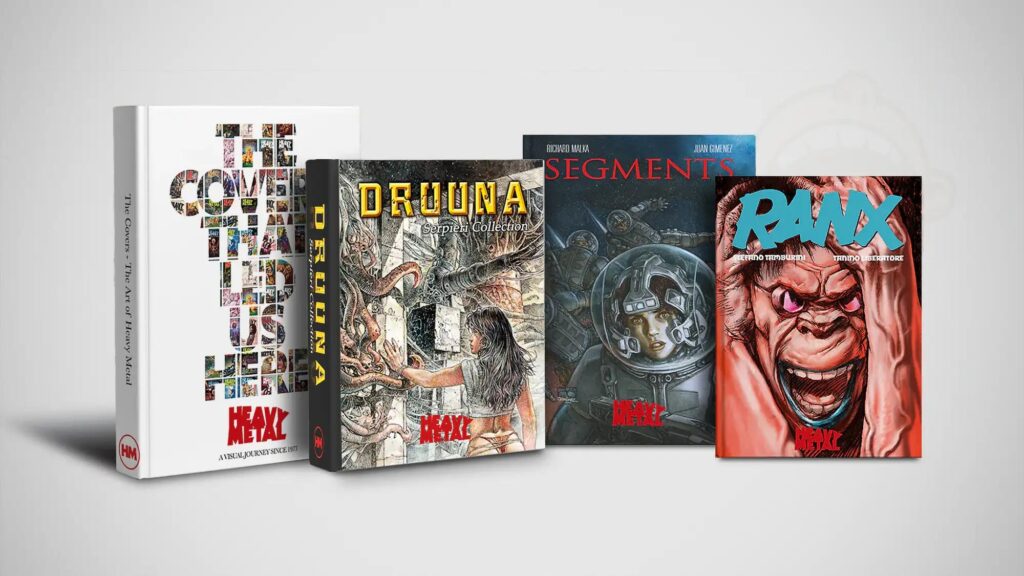Heavy Metal: The Library Unlocks Deluxe Hardcover Collection