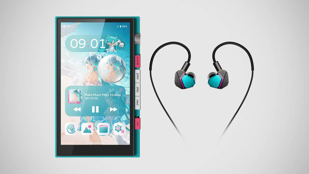 HiBy Digital x Hatsune Miku Audio Gear Collection