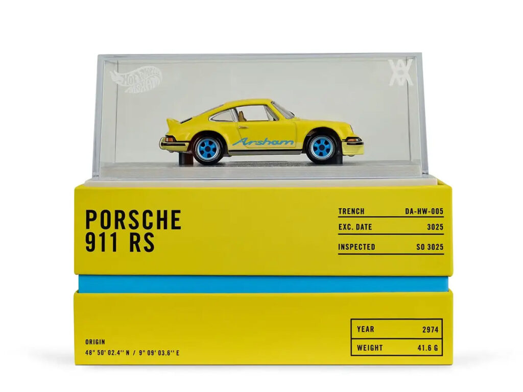 Hot Wheels x Daniel Arsham 1973 Porsche 911 RSA