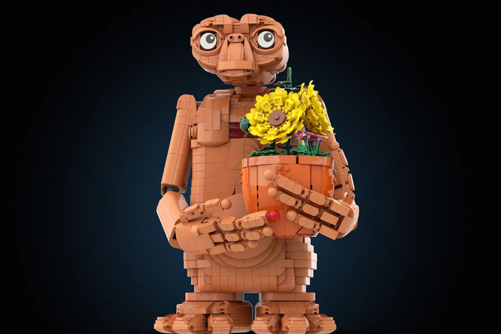 LEGO Ideas E.T. The Extra-Terrestrial by Lafabrick