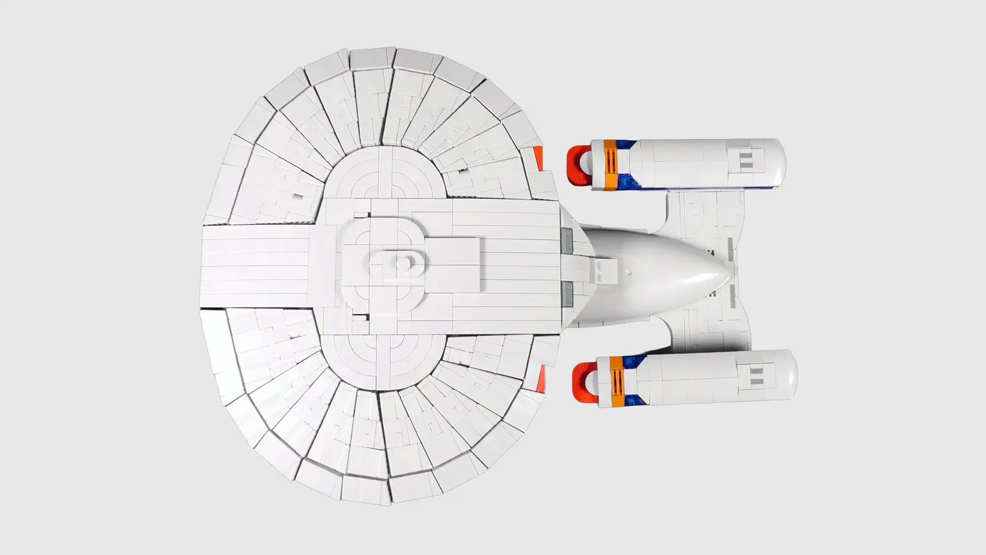 LEGO MOC USS Enterprise (NCC-1701-D) by Luke Bricks