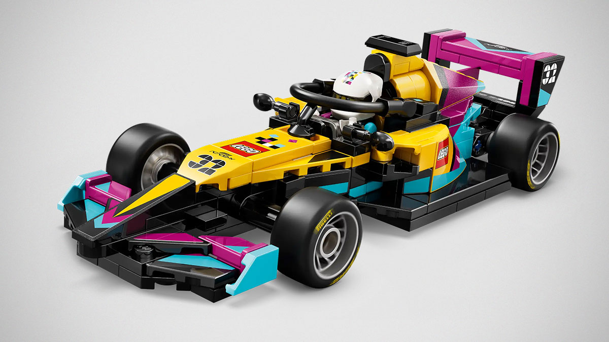 LEGO Joins the F1 ACADEMY Grid and Brings a 201-Piece Rocket With It