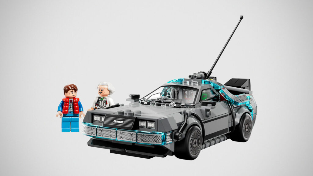 LEGO Speed Champions Time Machine from Back to the Future (77256)